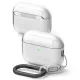 Ringke Air Apple AirPods Pro 3 szilikon tok + karabíner - átlátszó