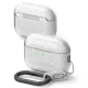 Ringke Air Apple AirPods Pro 3 szilikon tok + karabíner - átlátszó/csillámos