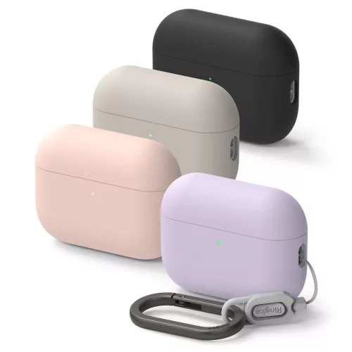 Ringke Silicone Apple AirPods Pro 3 szilikon tok + karabíner - 