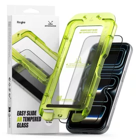   Ringke Easy Slide AR iPhone 17 Pro Max matt kijelzővédő üvegfólia felhelyező applikátorral