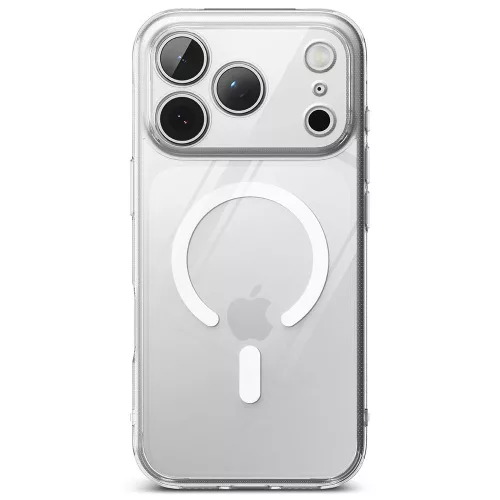 Ringke Fusion Magnetic MagSafe iPhone 17 Pro Max hátlap tok - átlátszó