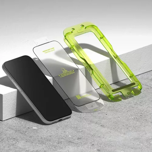 Ringke Easy Slide iPhone 17 Pro Max kijelzővédő üvegfólia felhelyező applikátorral - 2db