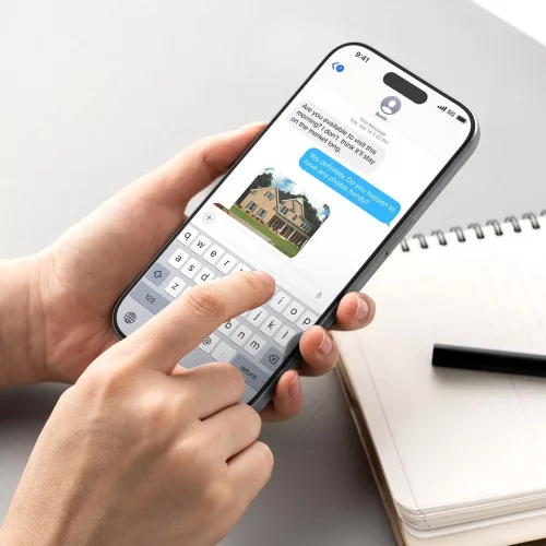 Ringke Easy Slide iPhone 17 Pro Max kijelzővédő üvegfólia felhelyező applikátorral - 2db