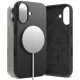 Ringke Magnetic MagSafe iPhone 17 szilikon hátlap tok - fekete