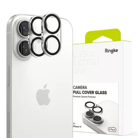   Ringke Camera iPhone 17 kamerasziget lencsevédő üvegfólia - 2db - fekete