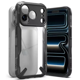   Ringke Fusion X iPhone 17 Pro Max ütésálló hátlap tok - fekete
