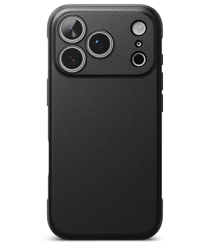 Ringke Onyx iPhone 17 Pro Max ütésálló szilikon hátlap tok - fekete