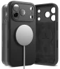 Ringke Magnetic MagSafe iPhone 17 Pro Max szilikon hátlap tok - fekete