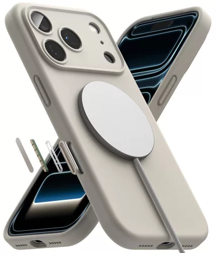 Ringke Magnetic MagSafe iPhone 17 Pro Max szilikon hátlap tok