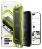 Ringke Easy Slide iPhone  betekintésgátló kijelzővédő üvegfólia felhelyező applikátorral - 2db