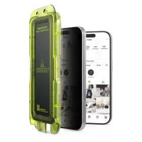   Ringke Easy Slide iPhone  betekintésgátló kijelzővédő üvegfólia felhelyező applikátorral - 2db