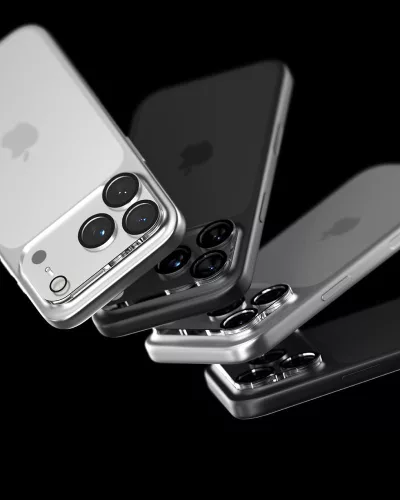 Ringke Camera iPhone  kamerasziget lencsevédő üvegfólia - 2db - fekete