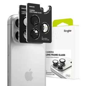   Ringke Camera iPhone  kamera lencsevédő üvegfólia - 2db - fekete