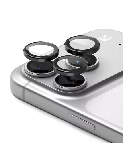 Ringke Camera iPhone  kamera lencsevédő üvegfólia - 2db - fekete