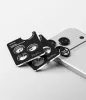 Ringke Camera iPhone  kamera lencsevédő üvegfólia - 2db - fekete