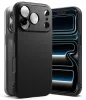 Ringke Onyx iPhone 17 Pro ütésálló szilikon hátlap tok - fekete
