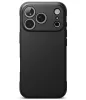 Ringke Onyx iPhone 17 Pro ütésálló szilikon hátlap tok - fekete