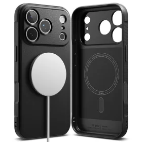   Ringke Onyx Magnetic MagSafe iPhone 17 Pro szilikon hátlap tok - fekete