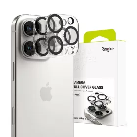   Ringke Camera iPhone 16 Pro / 16 Pro Max kamera lencsevédő üvegfólia - 2db - átlátszó