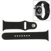 Szilikon óraszíj 38/ 40/ 41 mm, fekete