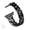 Apple Watch szíj (38/40/41/42mm(Series 10) Luxury V3 fém - fekete