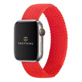   Apple Watch 38/40/41/42mm(Series 10) Tactical 758s kötött óraszíj M-es méret - piros