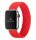 Apple Watch 38/ 40/ 41 mm Tactical 758s kötött óraszíj M-es méret - piros