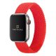 Apple Watch 38/ 40/ 41 mm Tactical 758s kötött óraszíj M-es méret - piros