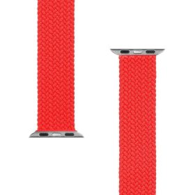   Apple Watch 38/40/41/42mm(Series 10) Tactical 758s kötött óraszíj M-es méret - piros