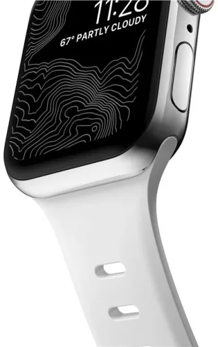 NOMAD Sport Strap Apple Watch szíj 42/ 44/ 45/ 46 /49 mm - fehér ( M/L )