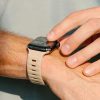 Apple Watch szíj (42/44/45/49mm) Tech-Protect Iconband Line- fekete