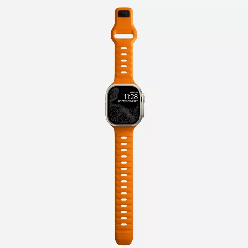 NOMAD Sport Strap Apple Watch 42/ 44/ 45/ 49 mm - fekete ( M/L )