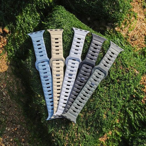 Apple Watch szíj 38/40/41/42mm(Series 10) Tech-Protect Iconband Line- army green