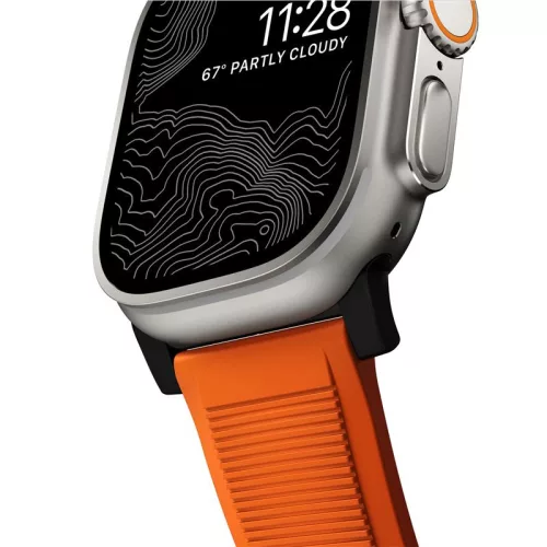 NOMAD Sport Strap Apple Watch 42/ 44/ 45/ 49 mm - fekete ( M/L )