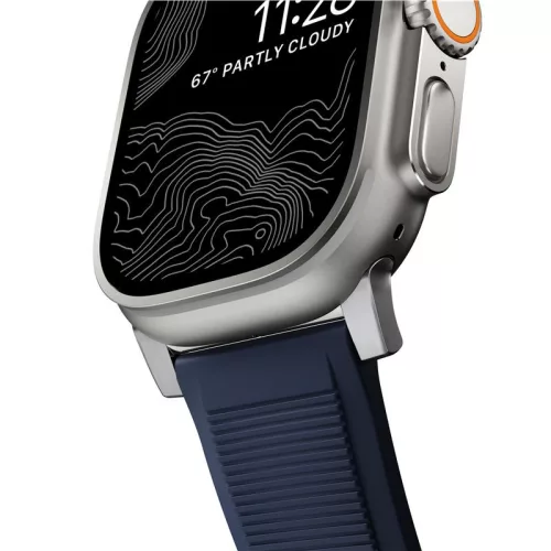NOMAD Sport Strap Apple Watch 42/ 44/ 45/ 49 mm - fekete ( M/L )