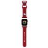 Hello Kitty Liquid  Kitty Head Logós Apple Watch szíj (38/40/41/42mm(Series 10) - piros 