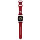 Hello Kitty Liquid  Kitty Head Logós Apple Watch szíj (38/40/41/42mm(Series 10) - piros 