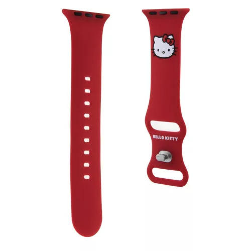 Hello Kitty Liquid  Kitty Head Logós Apple Watch szíj 38/40/41/42mm(Series 10) - piros 