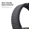 DUX DUCIS YC nylon Apple Watch szíj 42/ 44/ 45/ 46 /49 mm  - sötétszürke