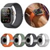DUX DUCIS YC nylon Apple Watch szíj 42/ 44/ 45/ 46 /49 mm  - sötétszürke