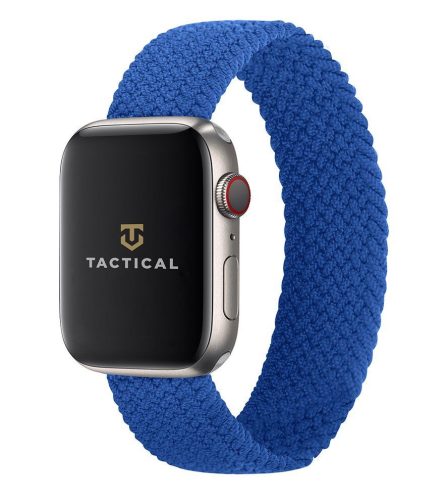 Apple Watch 1/2/3/4/5/6/7/SE 42/44/45 mm Tactical 775s kötött óraszíj M-es méret kék