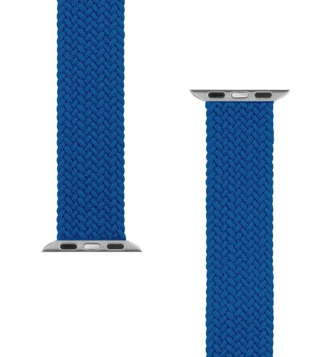 Apple Watch 42/ 44/ 45/ 46 /49 mm Tactical 785s kötött óraszíj XL-es méret  - kék
