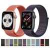 Apple Watch szíj 42/ 44/ 45/ 49 mm, Sportpánt tépőzáras  - fekete