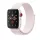 Apple Watch 38/ 40/ 41 mm nylon óraszíj gyöngy rózsaszín színű Alphajack
