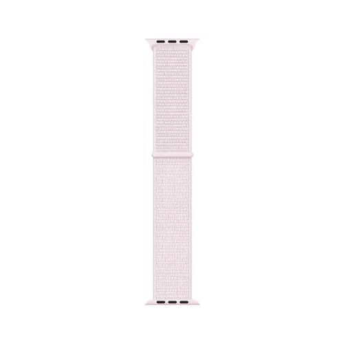 Apple Watch 38/ 40/ 41 mm nylon óraszíj gyöngy rózsaszín színű Alphajack