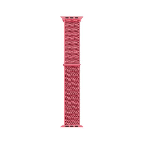 Apple Watch szíj 42/ 44/ 45/ 46 /49 mm, Sportpánt tépőzáras  - hibiszkusz