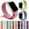Apple Watch 42/ 44/ 45/ 49 mm nylon óraszíj gyöngy rózsaszín színű Alphajack