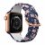 Tactical Double szilikon Apple Watch 1/2/3 42mm fekete/sárga szíj