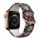 Apple Watch szíj (38/40/41/42mm(Series 10) szilikon koponya mintás
