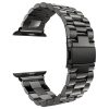 Apple Watch szíj  42/ 44/ 45/ 46 /49 mm  rozsdamentes vastag acél -fekete